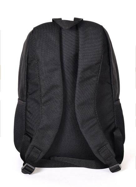 Жіночий міський молодіжний наплічник чорного кольору середнього розміру з вишивкою малюнком  000759 000759 фото