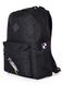 Городской молодежный рюкзак черного цвета среднего размера с рисунком вышивкой 000760 000760 фото 3
