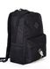 Городской молодежный рюкзак черного цвета среднего размера с рисунком вышивкой 000760 000760 фото 2