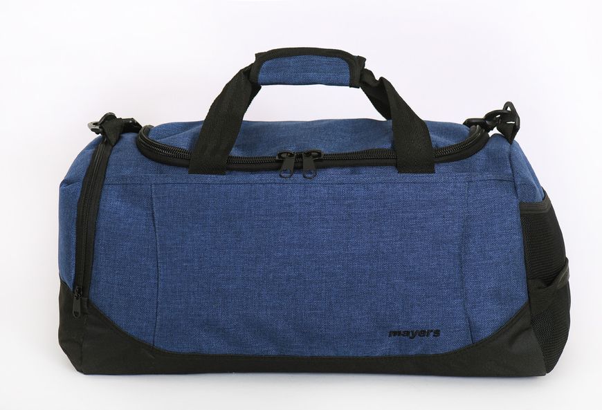 Практичная универсальная дорожная сумка из непромокаемой ткани синего цвета 0020767 0020767 фото
