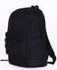 Міський чорний рюкзак із міцної тканини повсякденний водонепроникний чоловічий 55011 фото 4