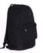 Міський чорний рюкзак із міцної тканини повсякденний водонепроникний чоловічий 55011 фото 5