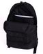 Міський чорний рюкзак із міцної тканини повсякденний водонепроникний чоловічий 55011 фото 2