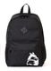 Городской молодежный рюкзак черного цвета среднего размера с рисунком вышивкой 010137 010137 фото 1