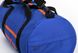 Стильна спортивна яскрава синя сумка із міцної водонепроникної тканини для тренувань та подорожей 0018679 фото 4