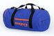 Стильная спортивная яркая синяя сумка из прочной водонепроницаемой ткани для тренировок и путешествий 0018679 0018679 фото 1